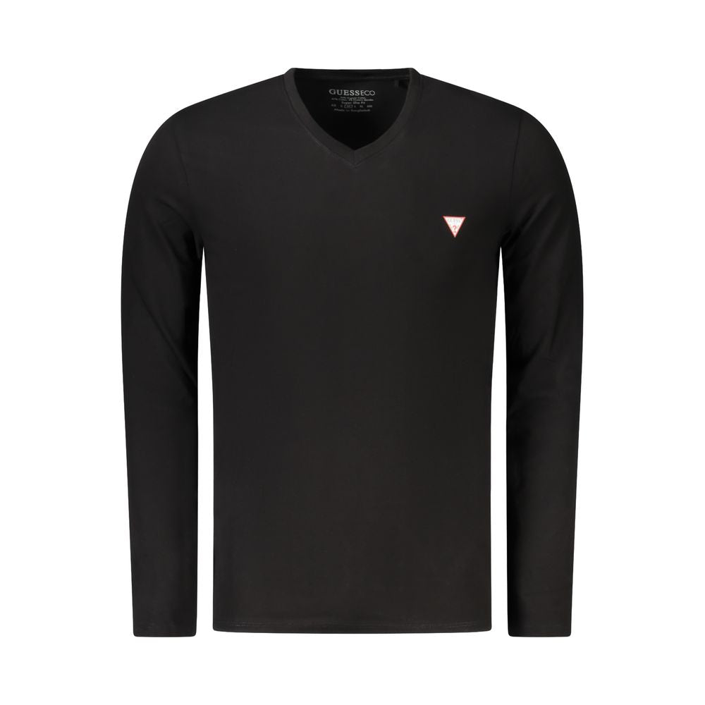 Guess Jeans Men's Black Cotton T-Shirt