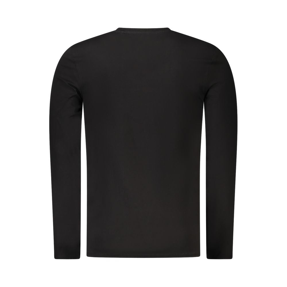 Guess Jeans Men's Black Cotton T-Shirt