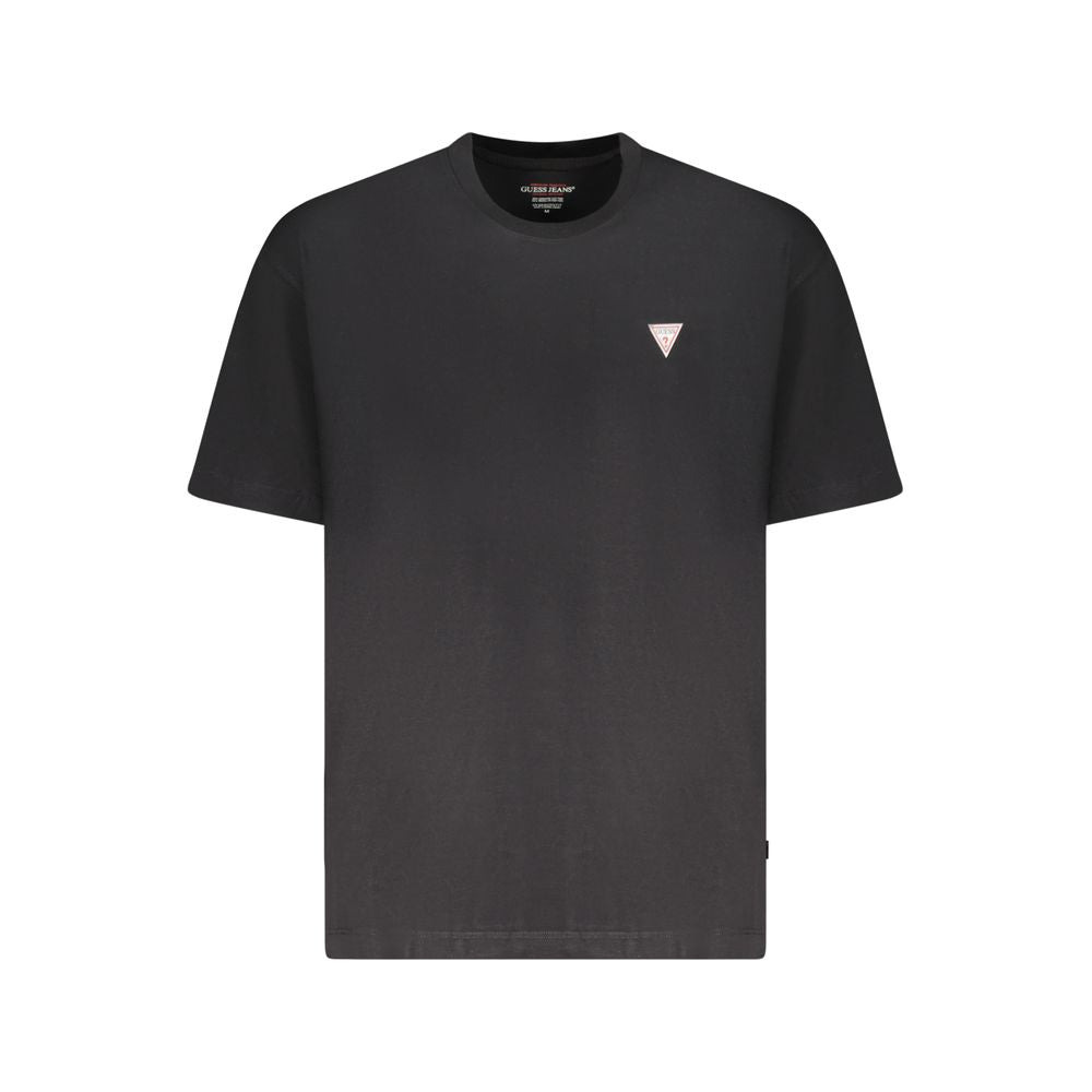 Guess Jeans Men's Black Cotton T-Shirt