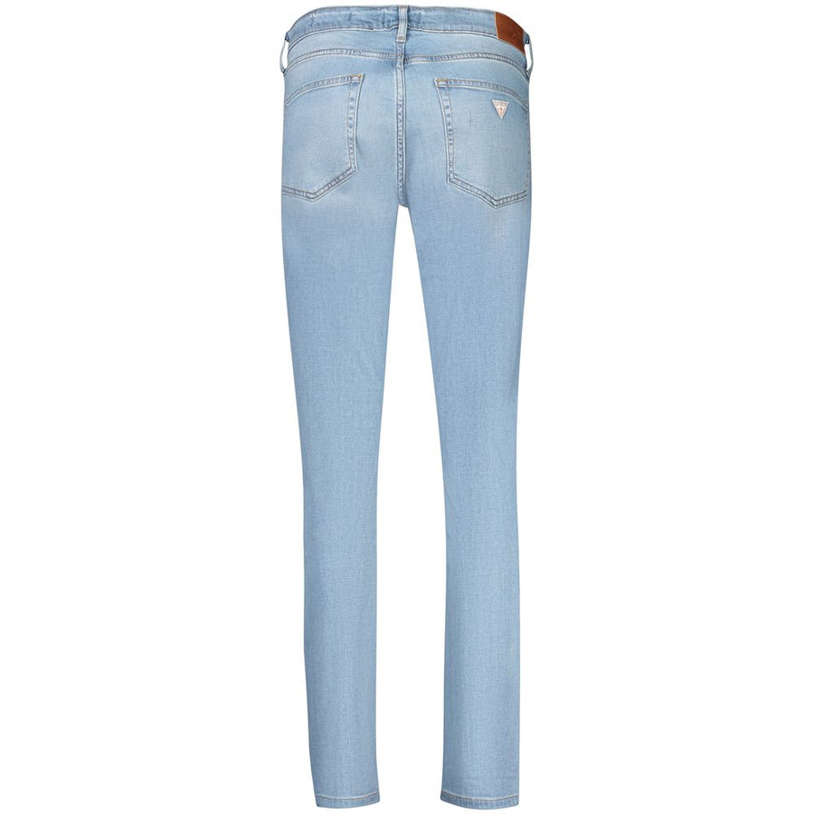 Guess Jeans Azzurro Lyocell Damen Skinny Jeans