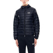 EA7 Emporio Armani Blaue Shell-Jacke aus Polyamid