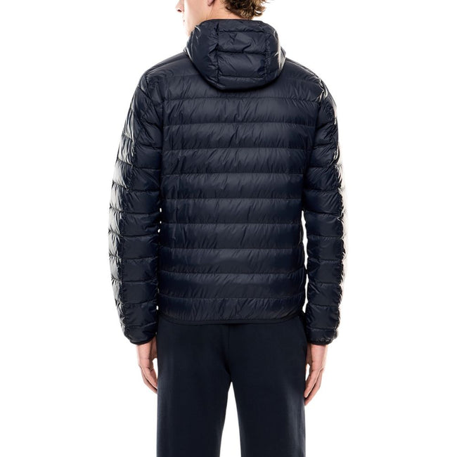 EA7 Emporio Armani Blaue Polyamid-Shelljacke