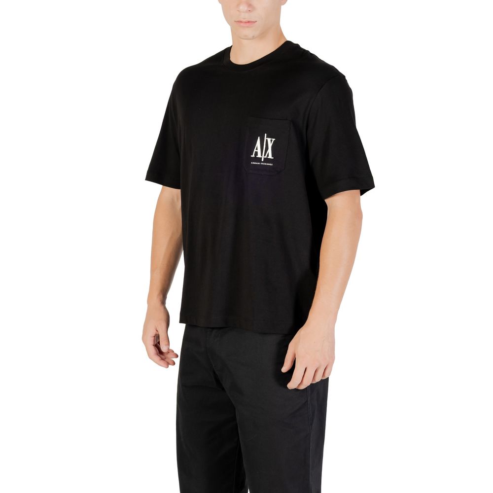 Armani Exchange Black Cotton Sportswear Item