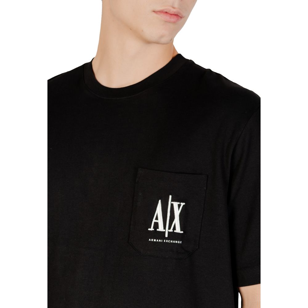 Armani Exchange Black Cotton Sportswear Item