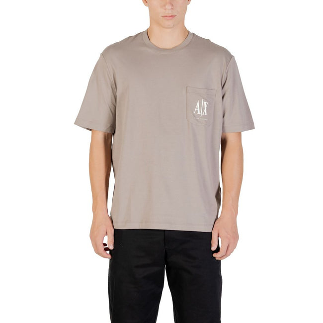 Armani Exchange Braune Baumwoll-Sportbekleidung