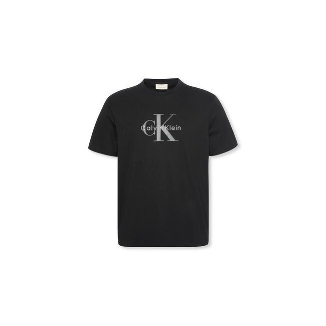 Calvin Klein Jeans Schwarzes Baumwoll-T-Shirt