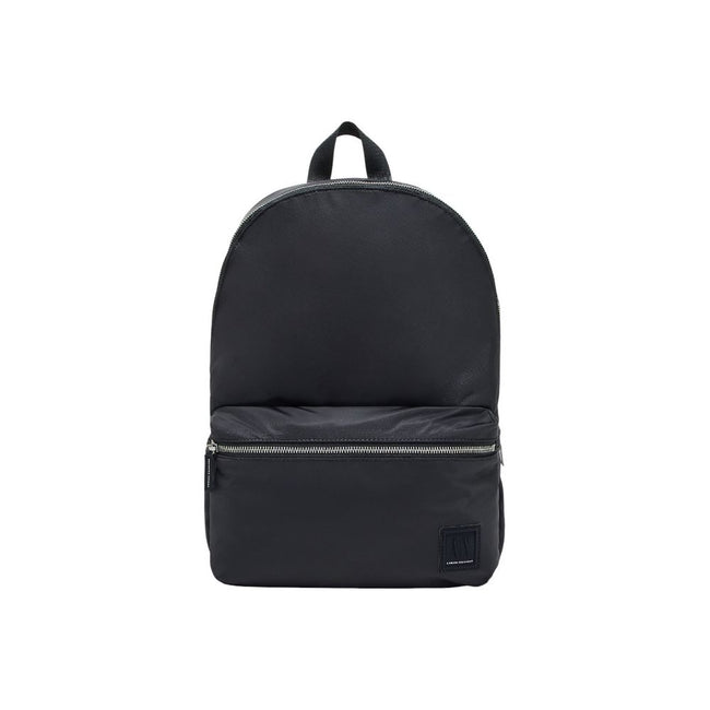 Armani Exchange Schwarzer Polyamid-Rucksack