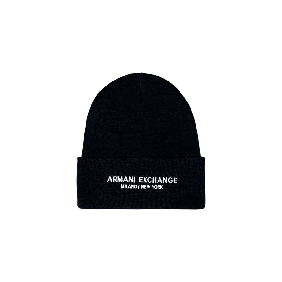 Armani Exchange Blaue Polyesterkappe (Baseball Cap)