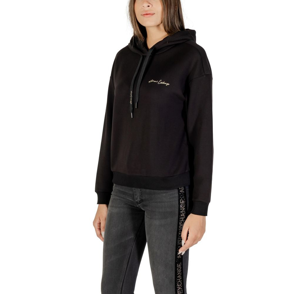 Armani Exchange Zweifarbiger Viskose-Hoodie