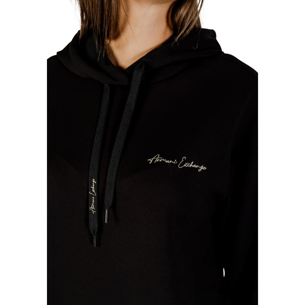 Armani Exchange Zweifarbiger Viskose-Hoodie