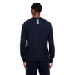 EA7 Emporio Armani Blauer Baumwoll-Sweatshirt
