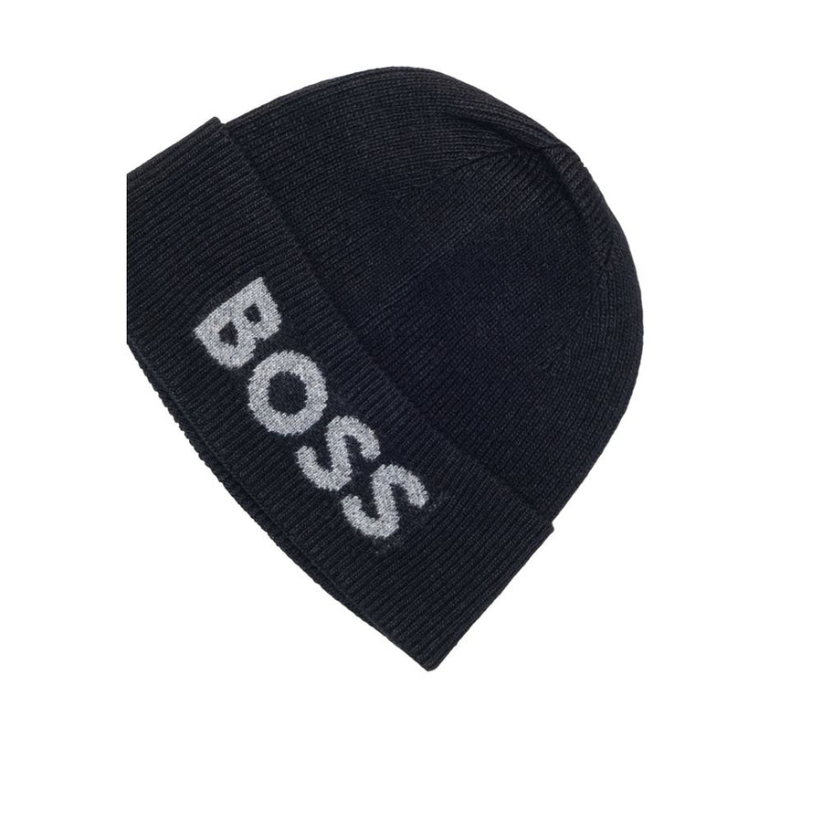 Hugo Boss Schwarze Kappe aus recyceltem Polyamid (Baseballkappe)