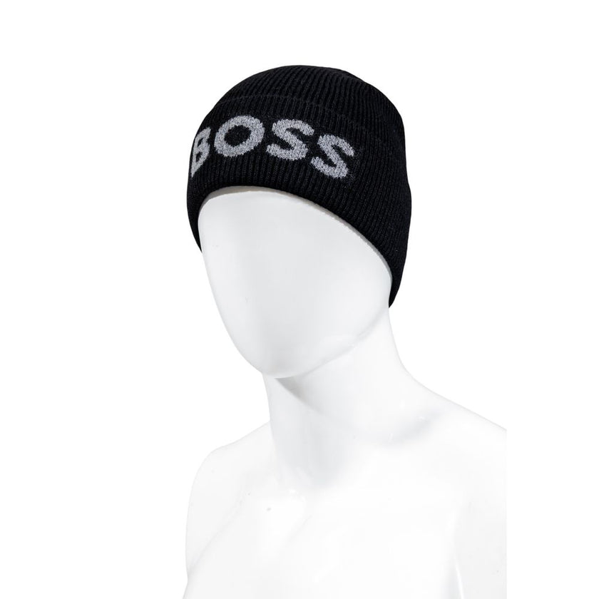 Hugo Boss Schwarze Kappe aus recyceltem Polyamid (Baseballkappe)