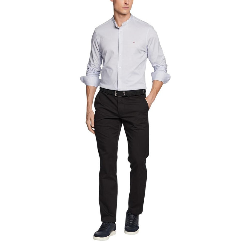 Tommy Hilfiger Schwarze Freizeithose aus recycelter Baumwolle