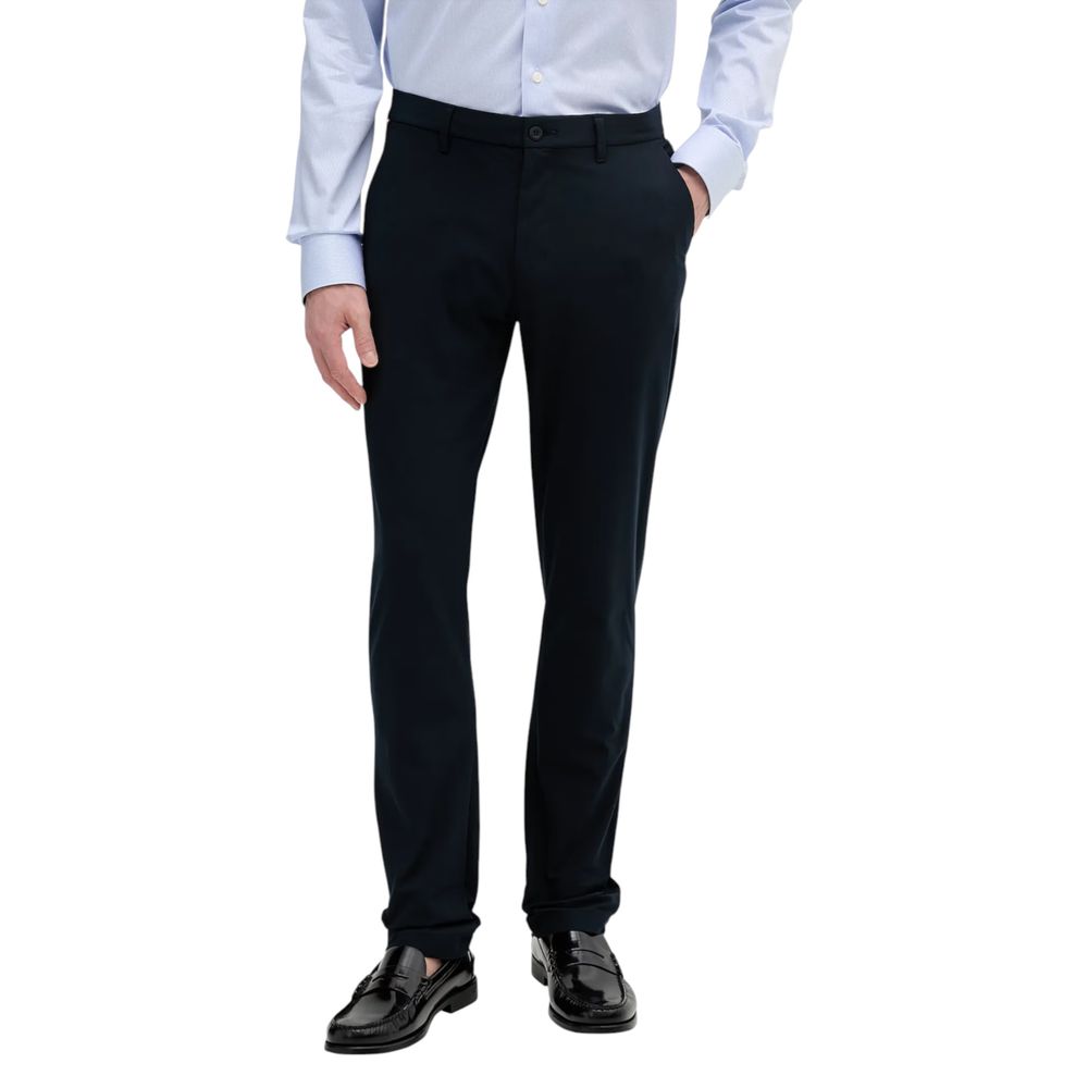 Tommy Hilfiger Blaue Freizeithose aus Polyester