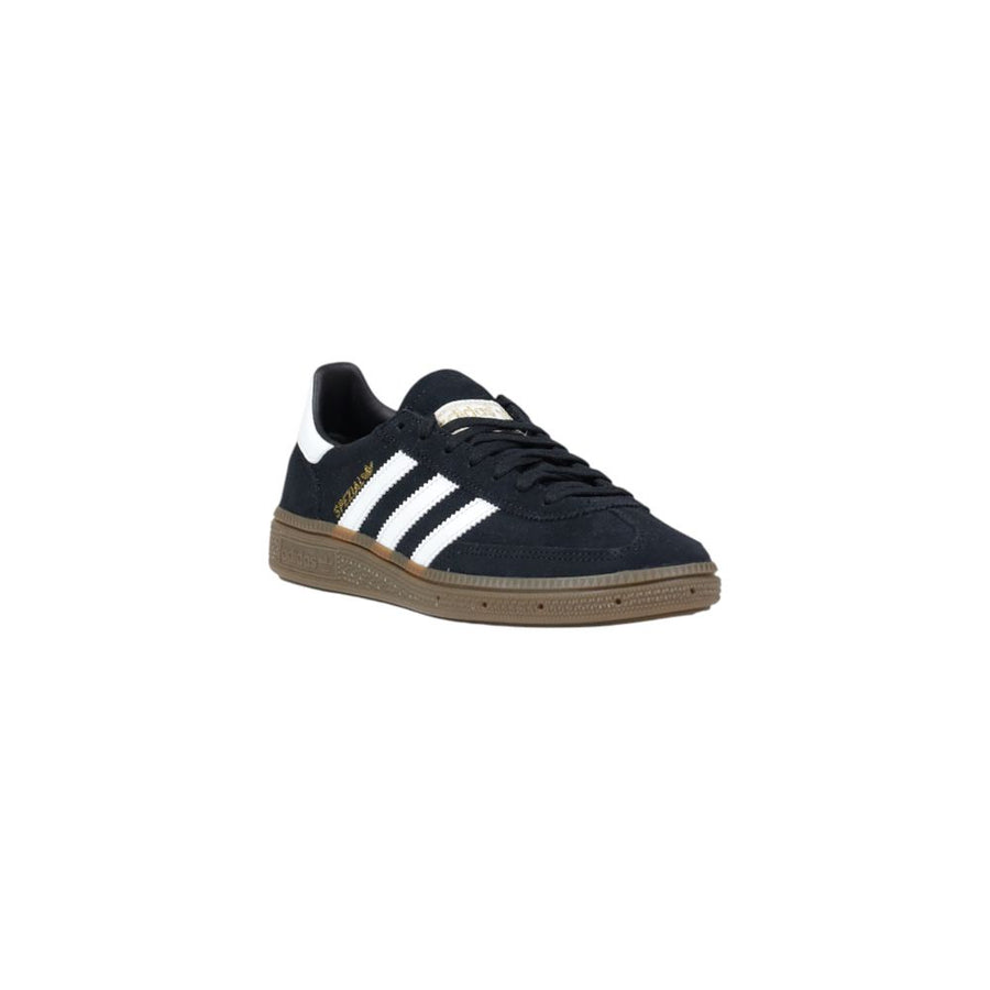 Adidas Originals Schwarze Wildleder-Sneaker mit niedrigem Schaft