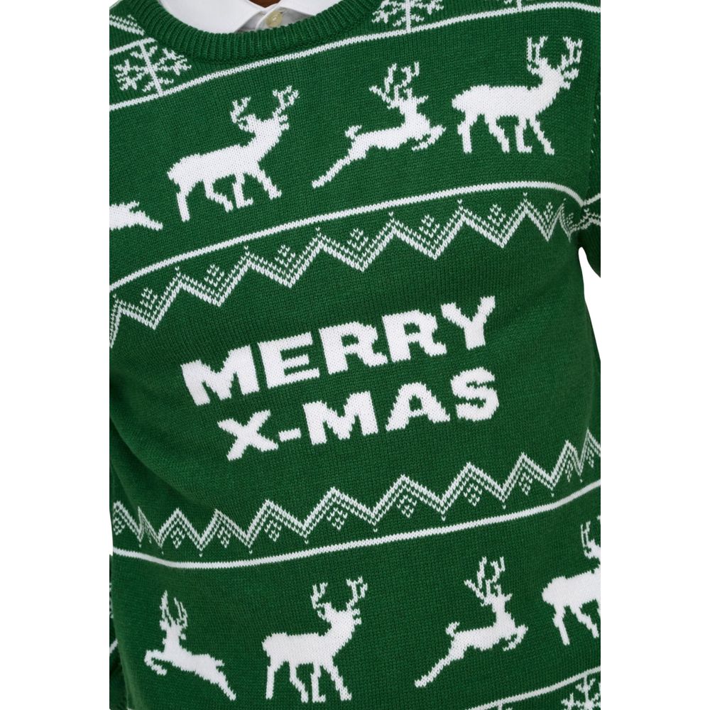 Only & Sons Two-Tone Marabou Jumper