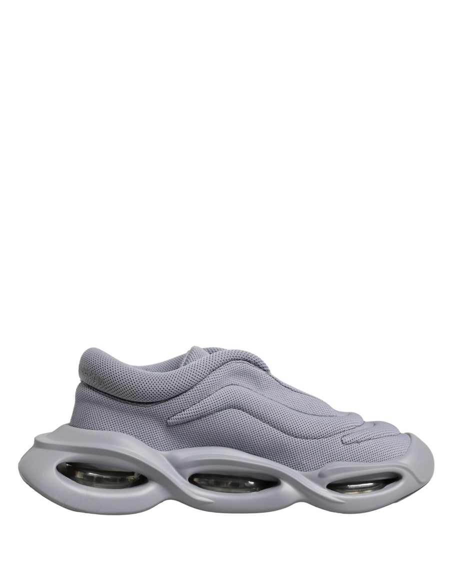 Dolce & Gabbana Grey Slip-On Wave Low-Top Sneakers