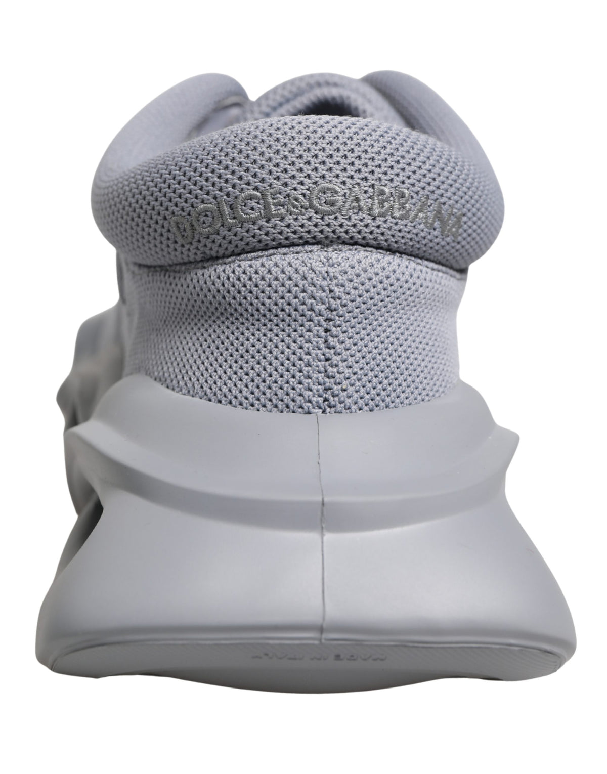 Dolce & Gabbana Graue Slip-On Wave Low-Top-Sneaker