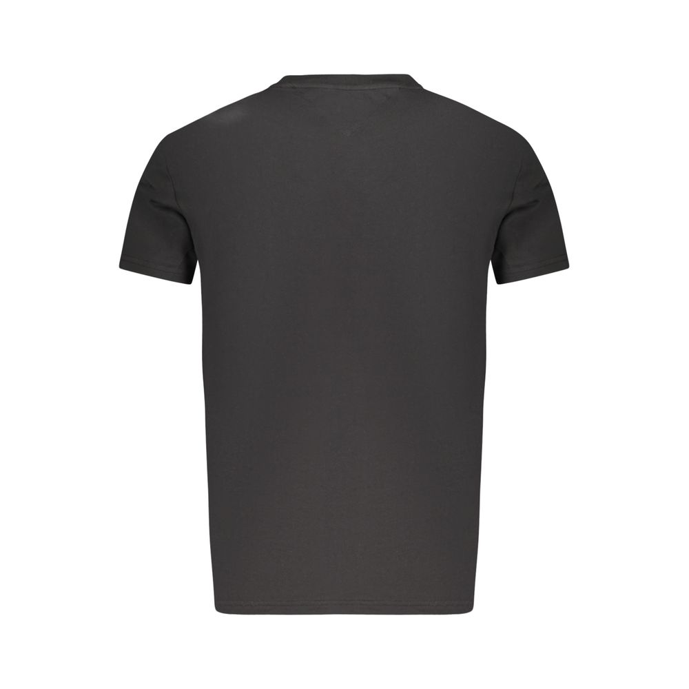 Tommy Hilfiger Men's Black Cotton T-Shirt