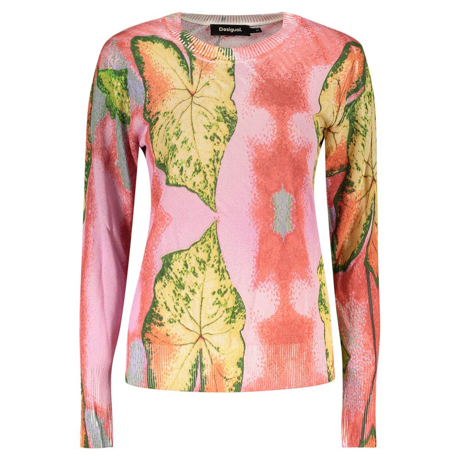 Desigual Women's Pink Viscose Pullover