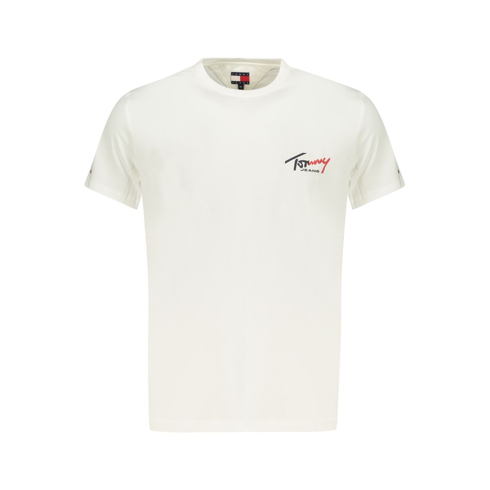 Tommy Hilfiger Men's White Cotton T-Shirt