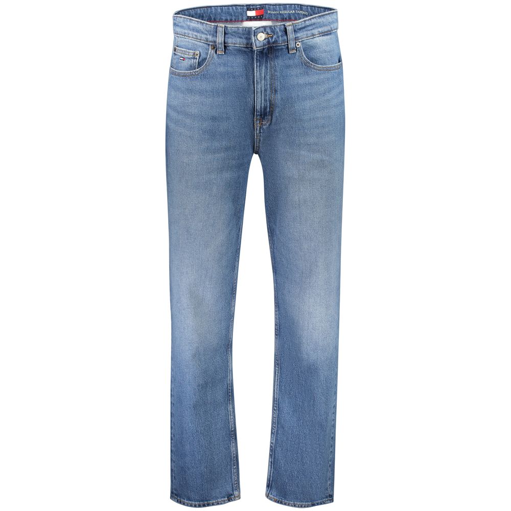 Tommy Hilfiger Men's Blue Cotton Jeans