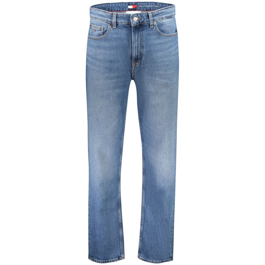 Tommy Hilfiger Men's Blue Cotton Jeans