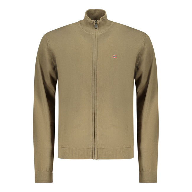 Napapijri Verde Baumwoll-Strickjacke für Herren
