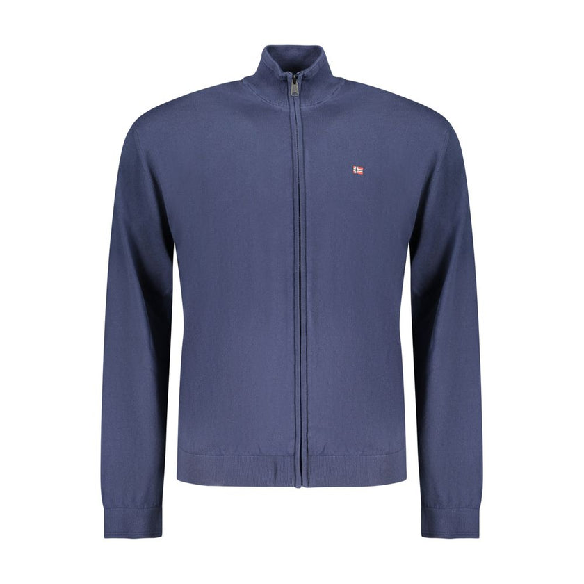 Napapijri Blauer Baumwoll-Cardigan für Herren
