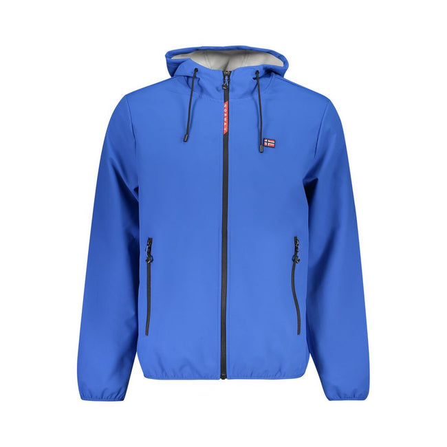 Norway 1963 Blu Polyester Herrenjacke