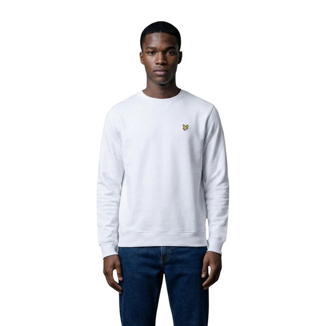 Lyle & Scott Weißes Baumwoll-Sweatshirt