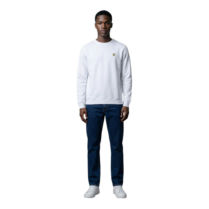 Lyle & Scott Weißes Baumwoll-Sweatshirt