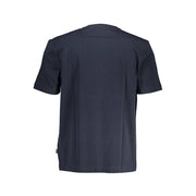 Hugo Boss Blu Baumwoll-T-Shirt für Herren in Blau mit Logo, Bio-Baumwolle und Stretch