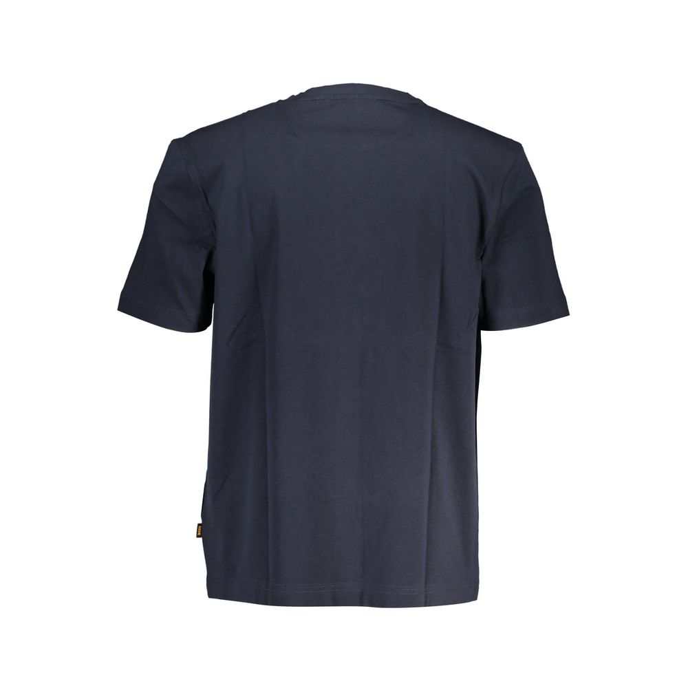 Hugo Boss Blu Baumwoll-T-Shirt für Herren in Blau mit Logo, Bio-Baumwolle und Stretch