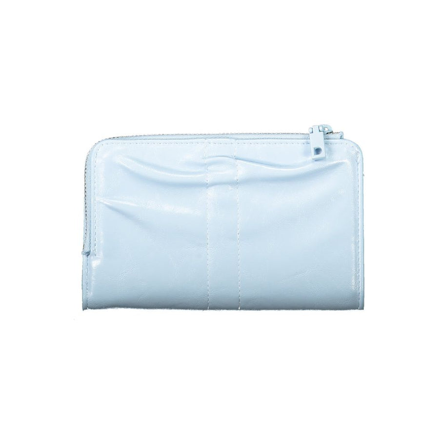 Desigual Blaue Brieftasche aus Polyethylen