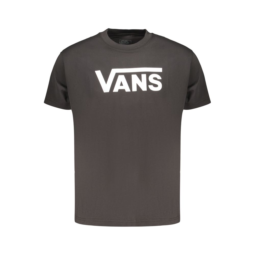 Men's Vans Black Cotton T-Shirt