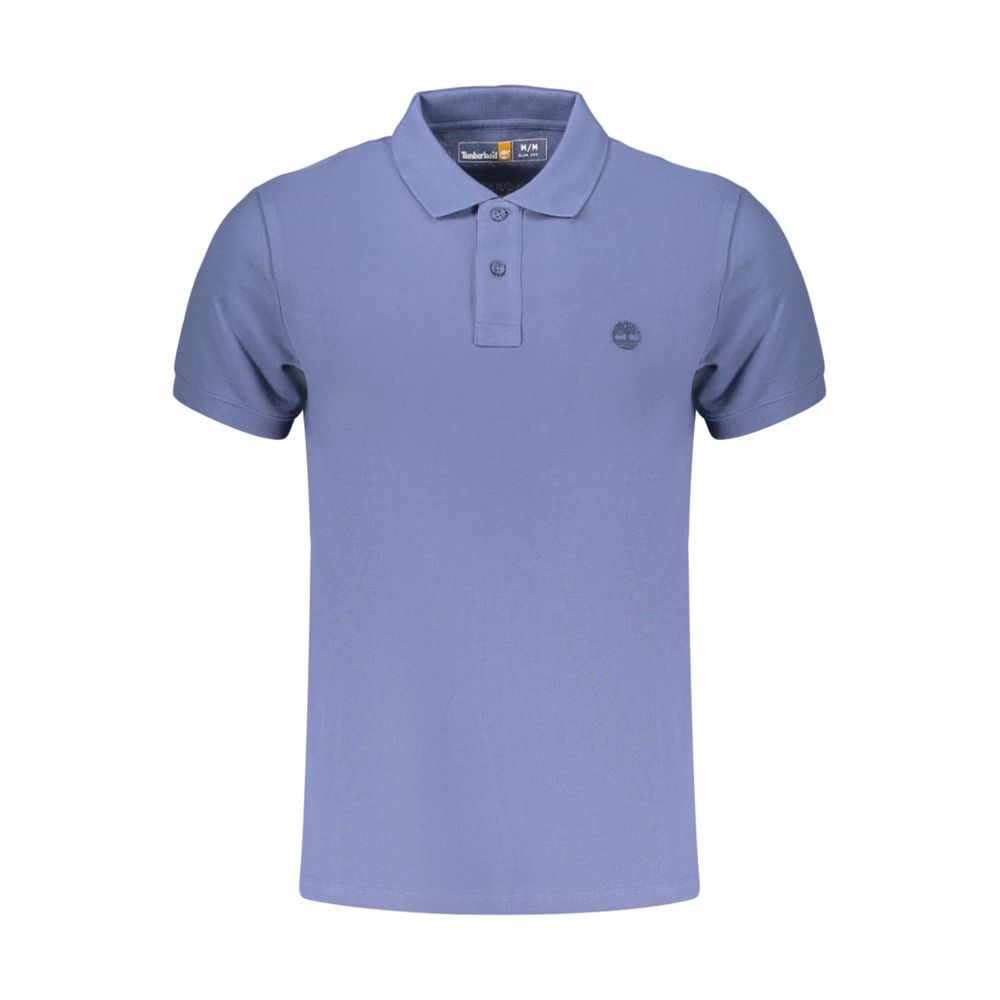 Timberland Men's Blue Cotton Polo Shirt