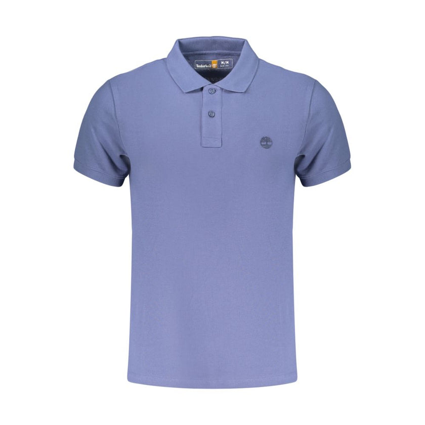 Timberland Blaues Baumwoll-Poloshirt für Herren