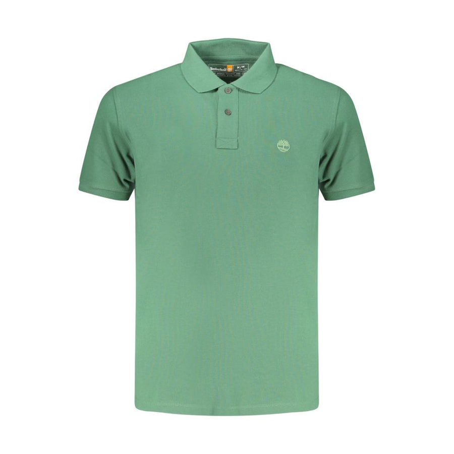 Timberland Men's Green Organic Cotton Polo Shirt