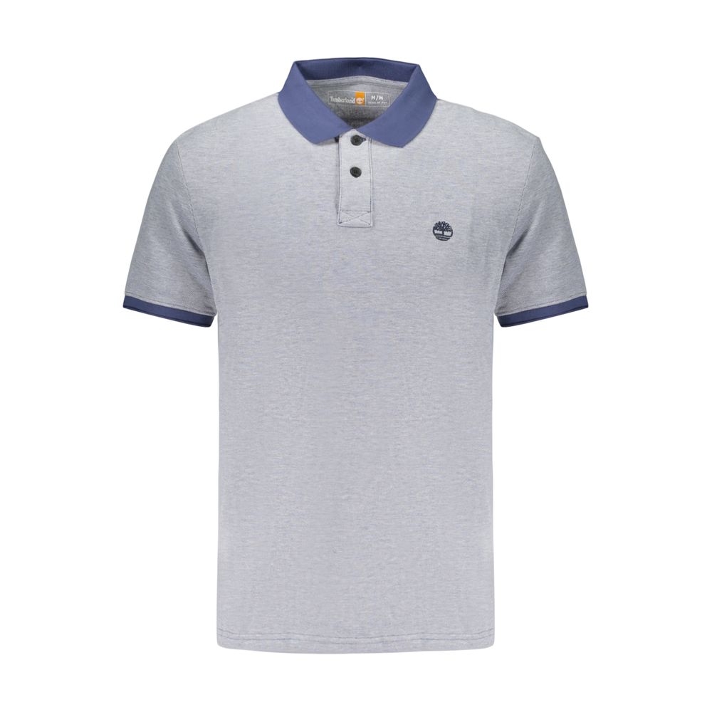 Timberland Men's Blue Cotton Polo Shirt