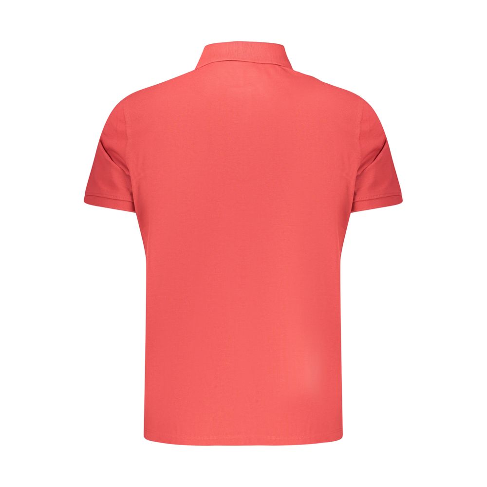 Timberland Rotes Bio-Baumwoll-Poloshirt für Herren