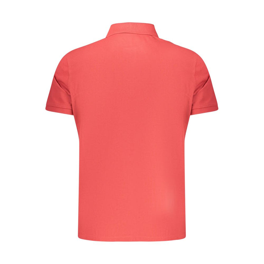 Timberland Rotes Bio-Baumwoll-Poloshirt für Herren