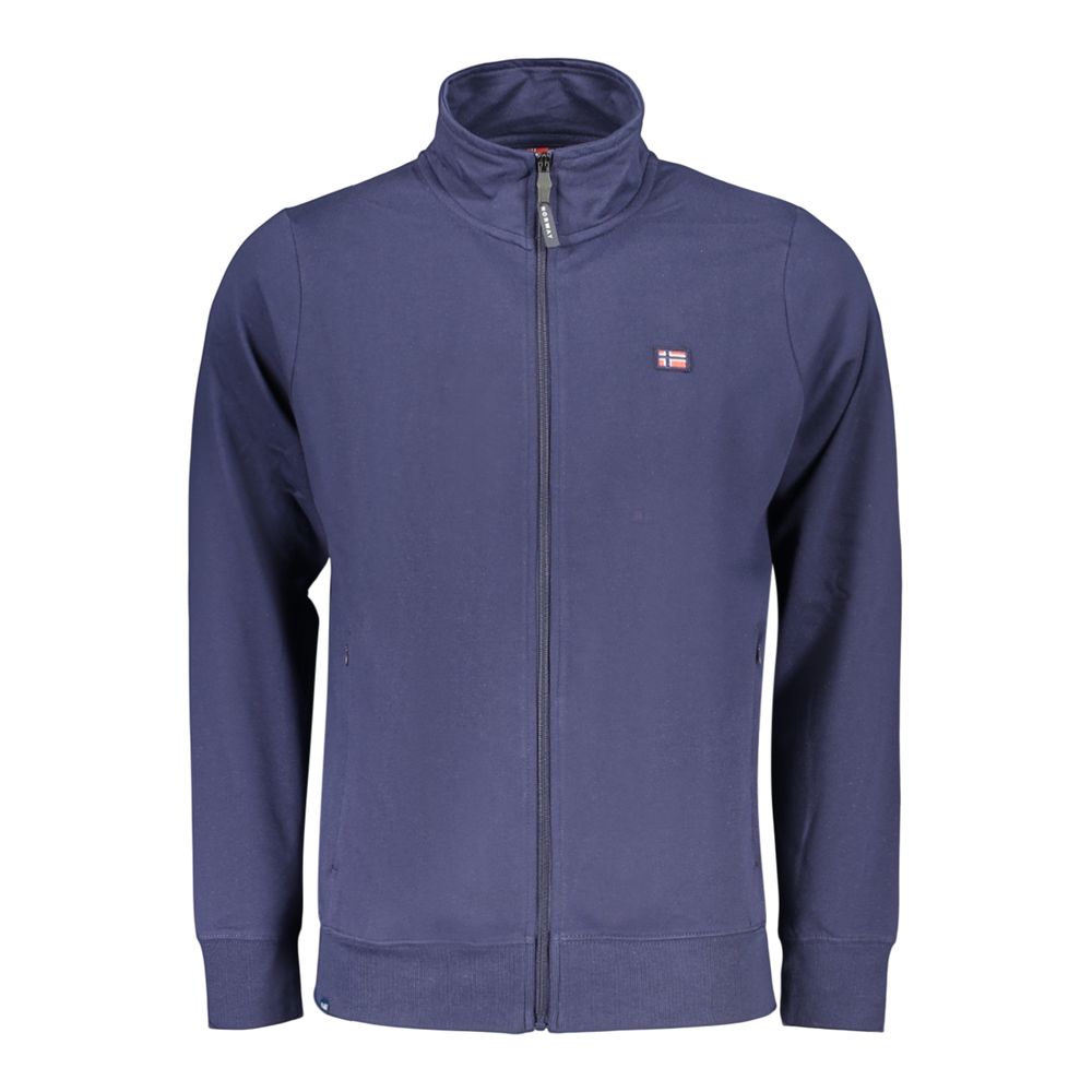 Norway 1963 Blauer Baumwoll-Sweatshirt für Herren