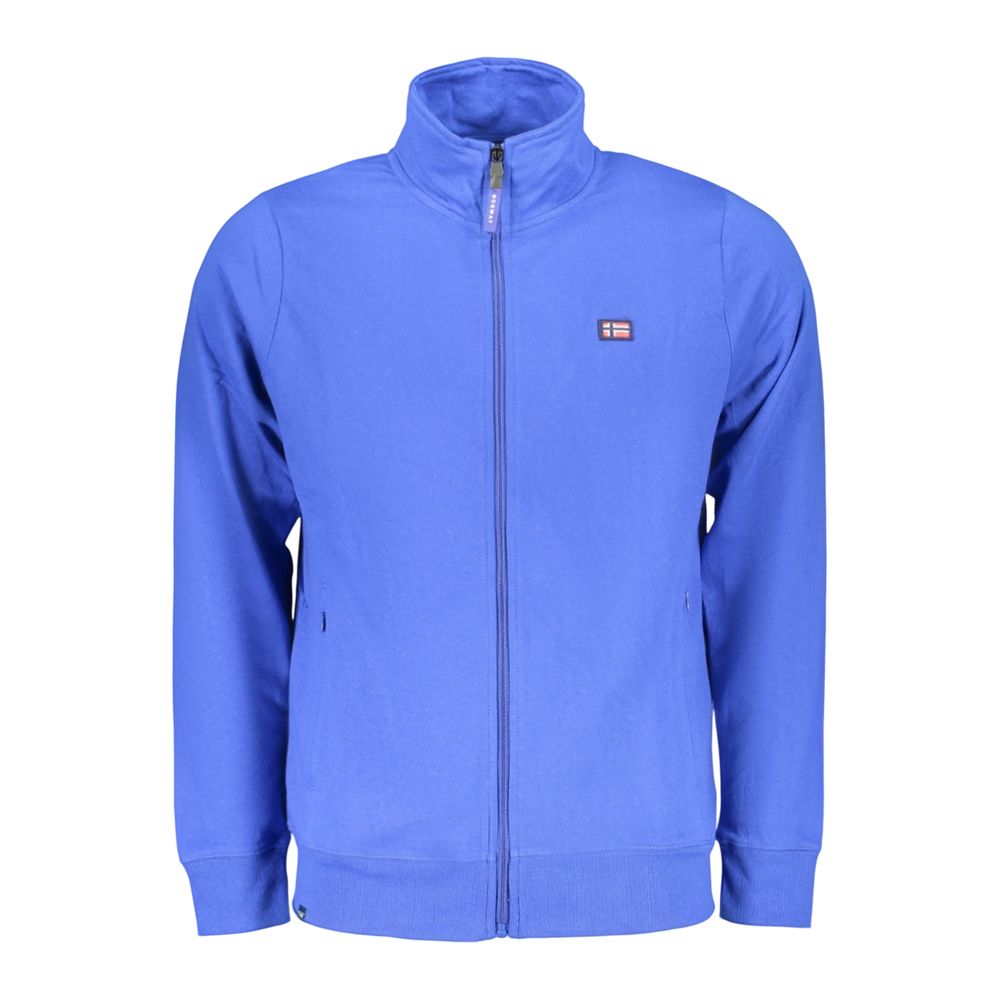 Norway 1963 Blauer Baumwoll-Sweatshirt für Herren