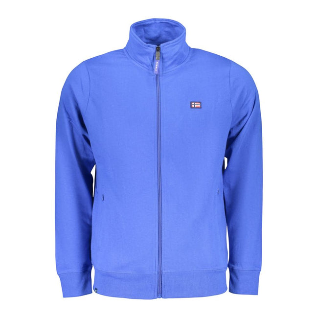 Norway 1963 Blauer Baumwoll-Sweatshirt für Herren