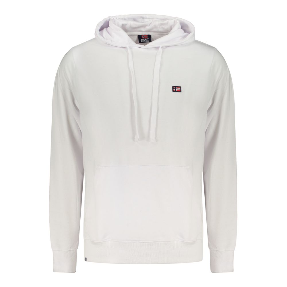 Norway 1963 Bianco Baumwoll-Sweatshirt für Herren