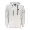 Norway 1963 Weißer Herren-Sweatshirt-Hoodie aus Baumwolle