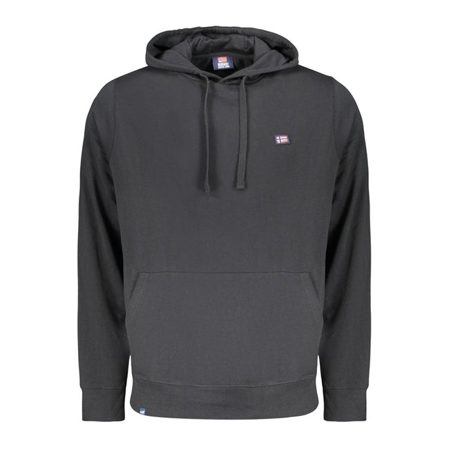 Norway 1963 Schwarzer Baumwoll-Herren-Sweatshirt