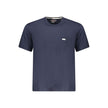 Guess Jeans Blaues Bio-Baumwoll-T-Shirt für Herren